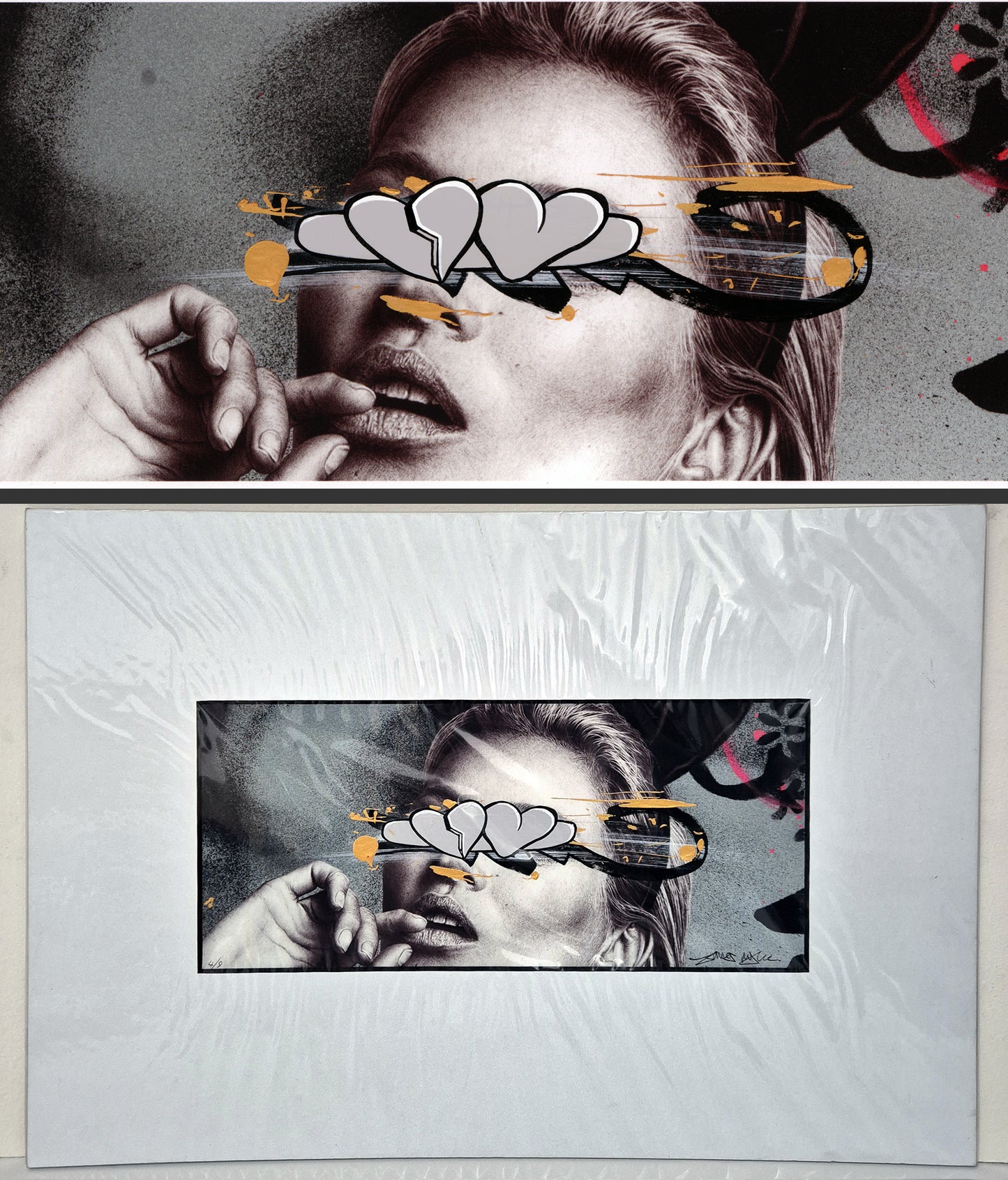 "No Id Eyes" Hand Finished 1-9