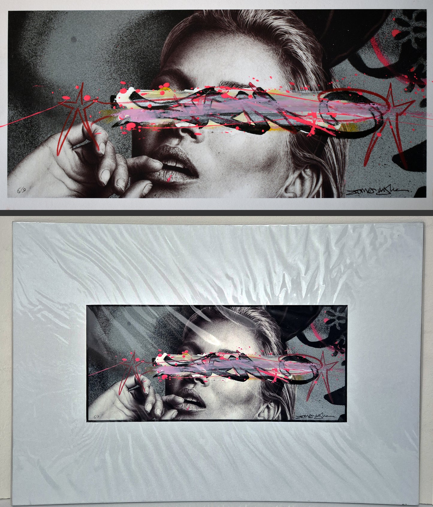 "No Id Eyes" Hand Finished 1-9