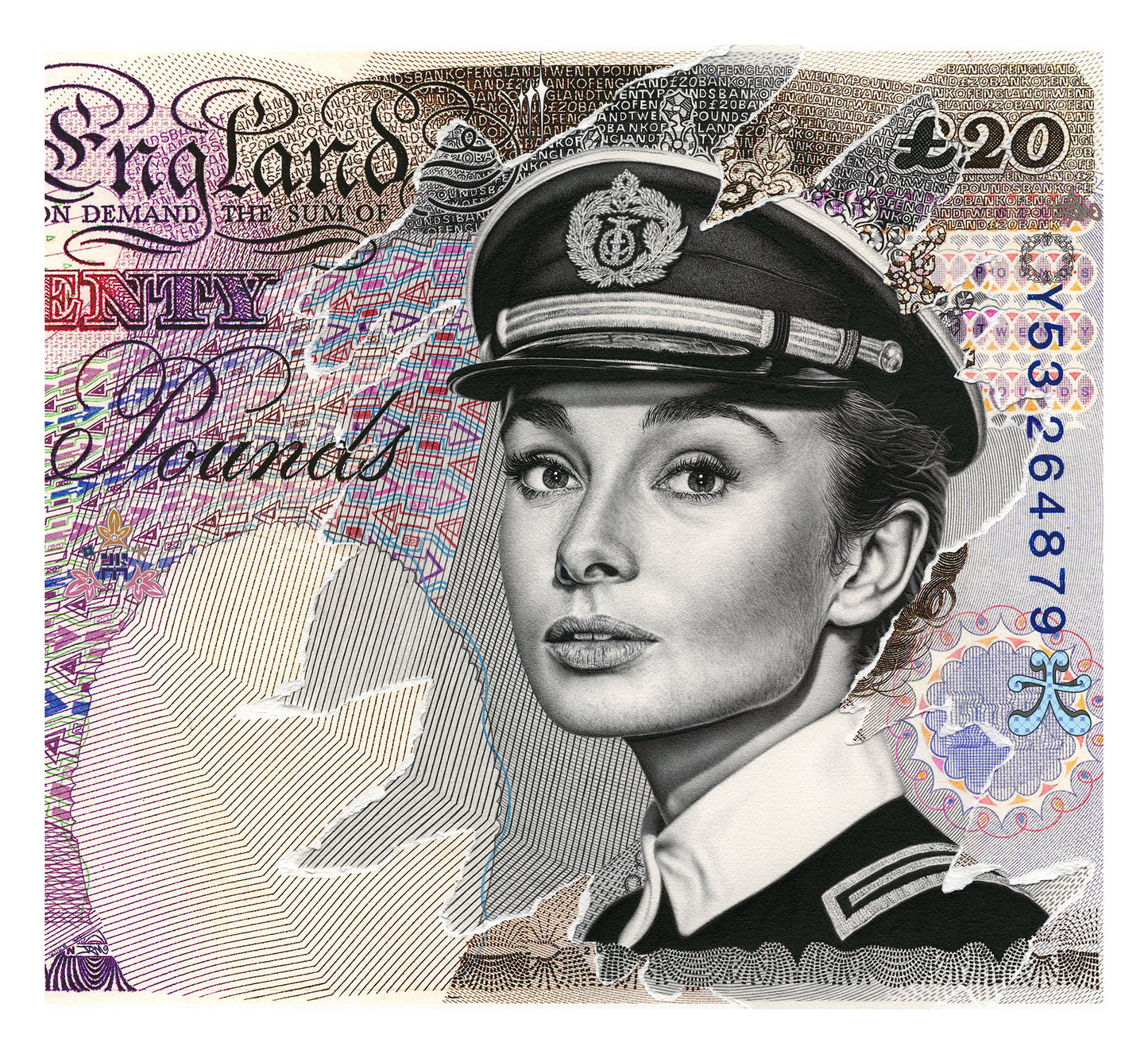 Audrey On £20