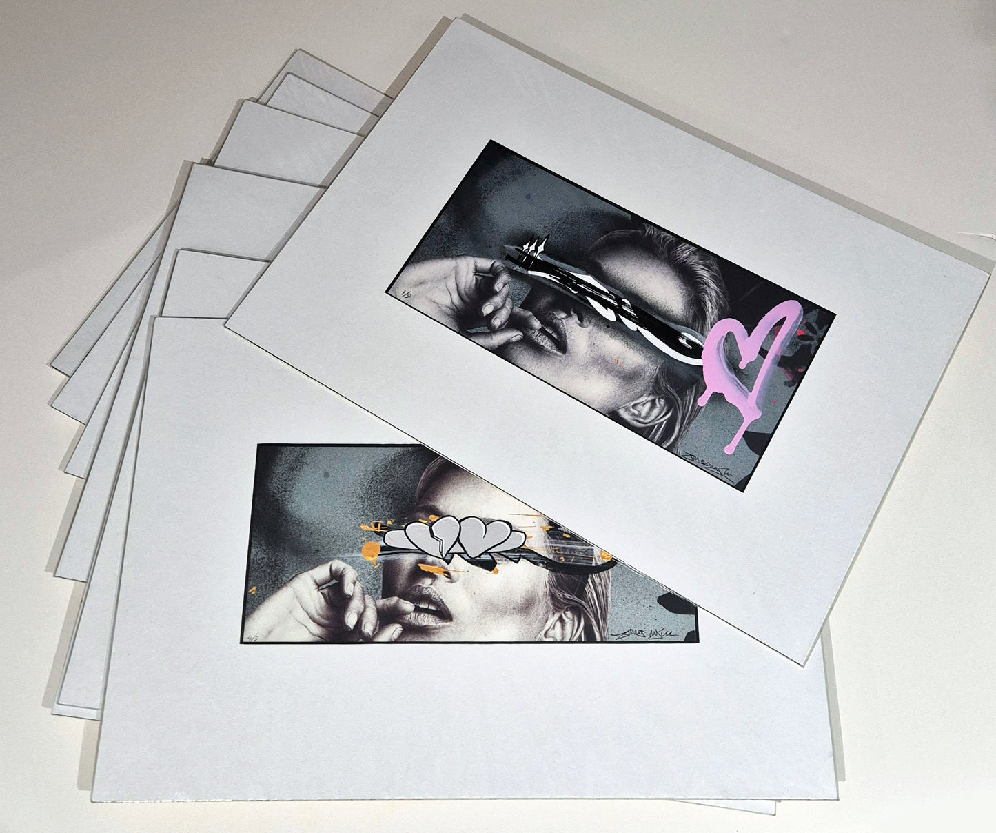 "No Id Eyes" Hand Finished 1-9