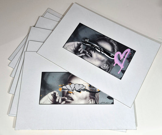 "No Id Eyes" Hand Finished 1-9