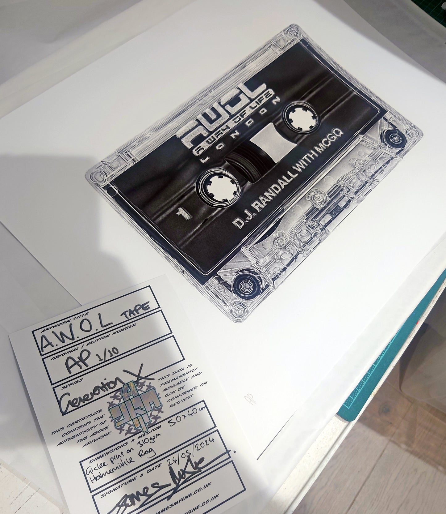AWOL Tape (Artist Proof Prints)